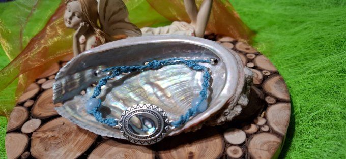 Abalone et aigue marine 