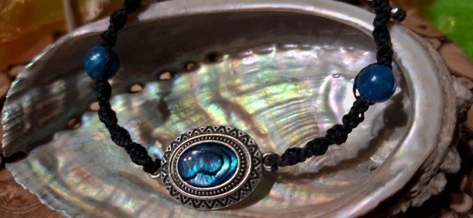 Abalone et apatite 