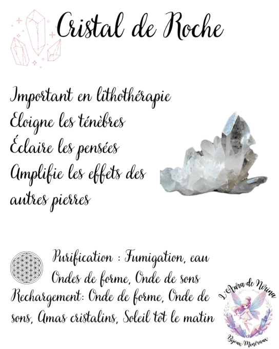 Pierre roulée Cristal de Roche 