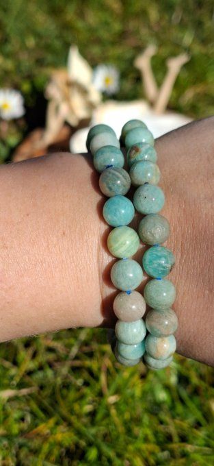 Bracelet Amazonite 8mm
