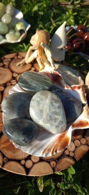 Pierre plate Labradorite Violette